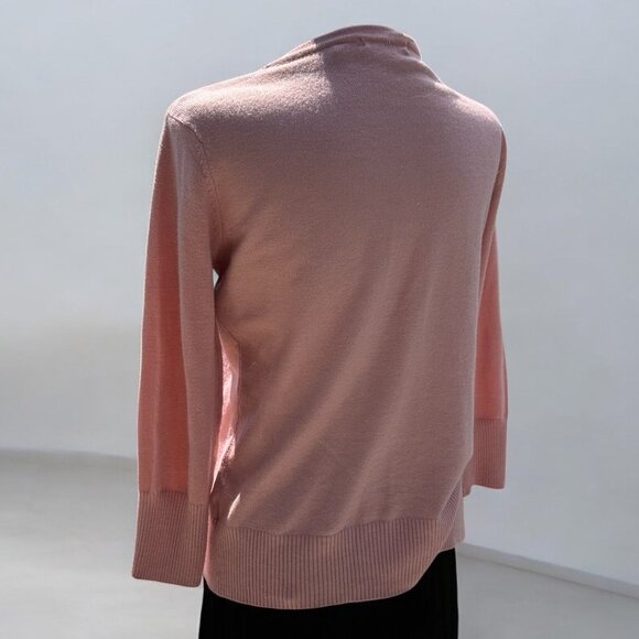 Pink Button-Front Cardigan Sweater - Picture 2 of 2
